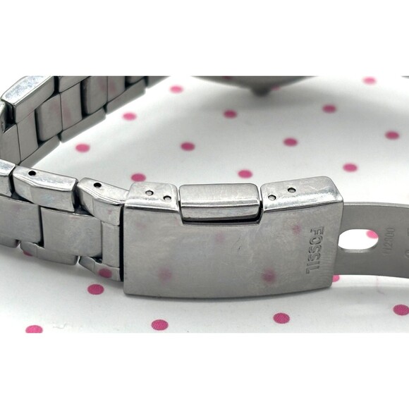 Fossil Women's Colleague Quartz Stainless Steel Three-Hand Watch AM4141 Working - Picture 14 of 16